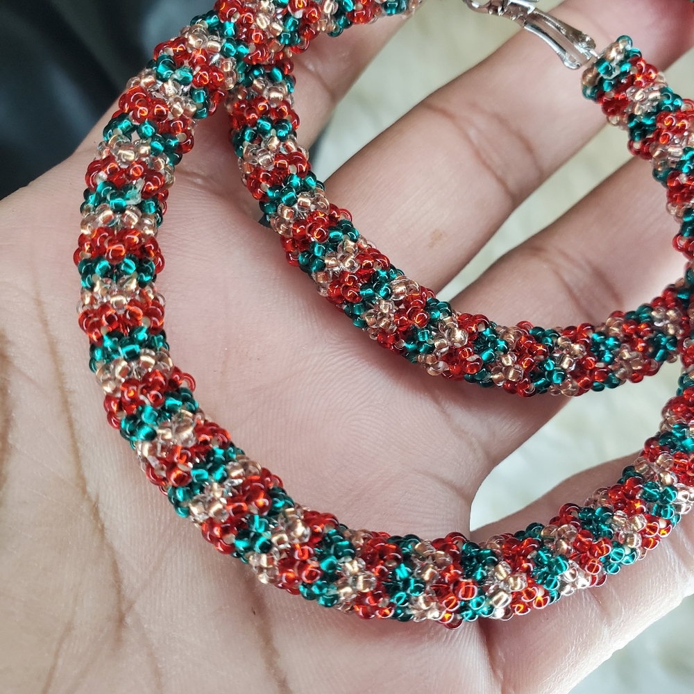 COPY - Handmade Beaded Earrings